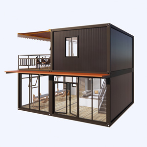 Casa Contenedor Personalizable, Casa Prefabricada, Panel Sándwich Ignífugo, Diseño de Paquete Plano, Uso para Apartamento/Oficina/Cafetería - Product Image 5