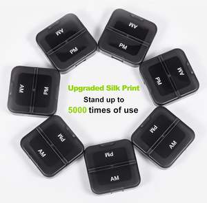 กล่องเก็บยาเสริมวิตามินสำหรับเดินทาง7วันวันวันวันละ<span class=keywords><strong>2</strong></span>ครั้งกล่องเก็บยา - Product Image 3