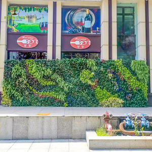 لفة تحوط لوحية صناعية بمقاس مخصص, من البلاستيك ، عشب البقس ، أخضر ، لتزيين الحدائق - Product Image 5