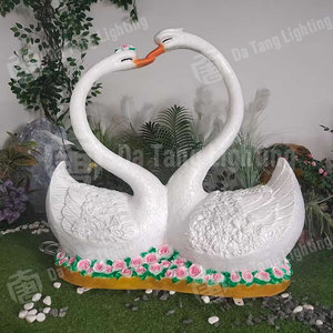 Lampe décorative en forme de cygne pour extérieur, IP65, pour éclairage de parcs, de paysages et de zones touristiques - Product Image 5
