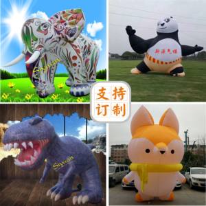 Promotie Evenement Luchtdanser Opblaasbaar Man Tankstation Helpen Bandenreclame Inflatables - Product Image 5