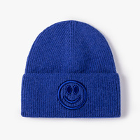 Gorro de Punto Informal de Otoño Invierno, Nuevo, con Logotipo Personalizable, Cálido, Unisex, para Negocios, Viajes, Bordado 3D, Imagen de Nailon