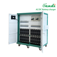 Alimentation électrique 100-750V CC / Redresseur AC-CC 400kW, chargeur de batterie avec ventilateur de refroidissement pour applications industrielles, centrales électriques et postes de transformation