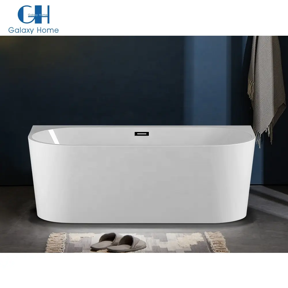 Modern White Bathroom Corner Bath Tubs Luxury Large Bathtub For Adults