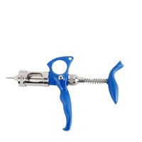 Acier inoxydable Volaille Seringue Injecteur Vétérinaire Seringue Aiguille Poulet Automatique Aiguille Unique Inoculation