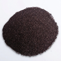 Alumine brune fusionnée de qualité supérieure, grain 36, marque Datong, abrasifs et médias de sablage durables, dureté 53-64 HRC, 25 kg/sac
