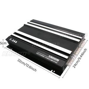 Amplificador de Audio para Auto de 5800 Vatios, 4 Canales, 12V, Amplificador de Potencia para Auto, Amplificador de Audio para Autos, Amplificador para Subwoofer - Product Image 6
