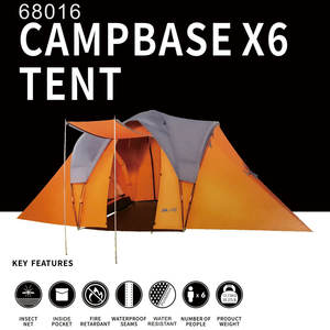 Laos Factory OEM/ODM PAMIR al aire libre ultraligero barato 3-4 personas playa automático rápido campamento tienda emergente - Product Image 2