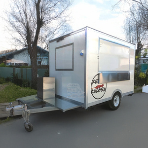 Grade Sandwich Trailer Premium Bubble Tea Truck VIN Certified Street Food Cart - Product Image 6