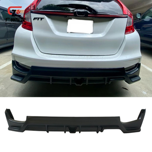 Per <span class=keywords><strong>Honda</strong></span> <span class=keywords><strong>Jazz</strong></span> Fit 2018 2019 2020: Kit Carrozzeria Completo (Spoiler Anteriore, Spoiler Posteriore, Diffusore) in ABS - Parti Esterne - Product Image 3