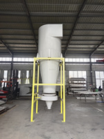Grand séparateur cyclonique de poussière, séparateur cyclonique. Équipement de récupération de poudre pour la pulvérisation électrostatique, le recyclage et la réutilisation