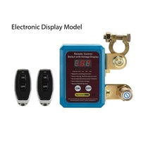 Dispositivo de Desconexión del Terminal Negativo de la Batería del Barco, 12V 24V, Cobre, 2 Polos, Protección Contra Fugas, Control Remoto, Interruptor Manual