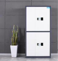 Armoire de sécurité moderne grande capacité, 2 tiroirs, construction en acier laminé à froid, serrure à code, durable, usage commercial, stockage de documents