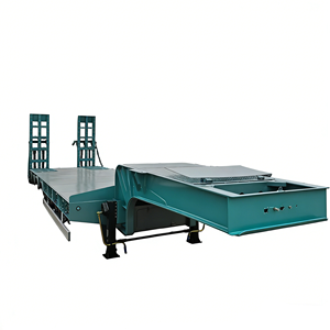 12. Remolque <span class=keywords><strong>para</strong></span> Bulldozer de 3 <span class=keywords><strong>Ejes</strong></span> y 80 Toneladas con Rampas Hidráulicas de Elevación y Luces de Seguridad <span class=keywords><strong>para</strong></span> Asia Central, Venta Directa de Fábrica - Product Image 6