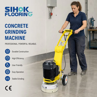 SIHOK 2.2Kw 250mm Polisseuse de sol compacte autoportée pour époxy, terrazzo, ciment, béton, avec certification CE, vente en gros industrielle