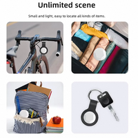 Traceur GPS GUNK pour animaux de compagnie et chiens avec suivi en temps réel, localisateur de clés AirTag, navigation GPS compatible iOS