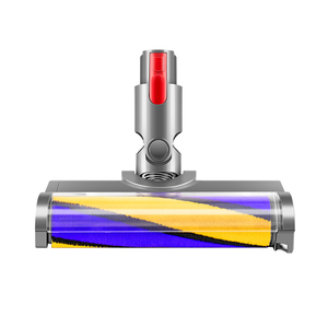 Tête de <span class=keywords><strong>brosse</strong></span> électrique à rouleau souple pour <span class=keywords><strong>Dyson</strong></span> V7 <span class=keywords><strong>V8</strong></span> V10 V11 V15, <span class=keywords><strong>brosse</strong></span> de <span class=keywords><strong>sol</strong></span> de remplacement avec rouleau moelleux pour le nettoyage des sols durs - Product Image 1