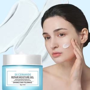 Crème Visage Bio 50g en Gros avec 5X Céramide, Gel Hydratant Réparateur Naturel à la Niacinamide - Product Image 1