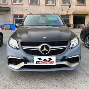Vente chaude Ben-z W166 2013-2015 ML300 350 400 Mise à niveau vers 2016-2019 GLE63 <span class=keywords><strong>AM</strong></span> G Bodykit Pare-chocs avant GLE OEM Phares GLE Ailes - Product Image 1