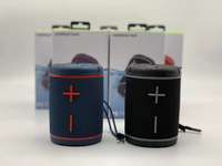 HOPESTAR P1 Altavoz Inalámbrico Portátil para Exteriores con Bluetooth, 10W, IPX7 Impermeable, Doble Diafragma, TWS, TF, USB, AUX, FM y Soporte