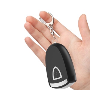 Mới USB nạp tiền 130dB cá nhân báo động với ánh sáng LED Snap hook 130dB còi báo động 200 Meter phạm vi ppersonal báo động tự vệ Keychain - Product Image 6