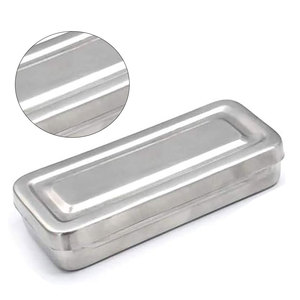 M.A SIDDIQUE INTERNATIONAL Ensemble d'instruments de chirurgie mineure de base 13 pièces en acier inoxydable Boîte de ciseaux Pinces à aiguilles Kit Set - Product Image 5