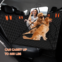 Housse de siège auto pour chien, imperméable, antidérapante, protection de siège arrière pour animaux de compagnie, Oxford 600D, lavable, tapis de voyage pour SUV, berline, camionnette, fourgonnette