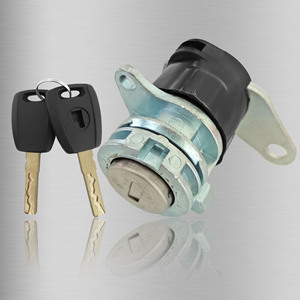 กระบอกล็อคประตูเฟียต FY158M3 โลหะผสมสังกะสี 2 กุญแจสำหรับเปลี่ยนรถยนต์ - Product Image 1