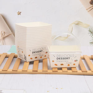 Sandwich-Verpackungsbox, Dicke Eier-Toast Burger Frühstücks- und Lunchbox mit Deckel, Transparente Back- und Gebäckverpackung - Product Image 1