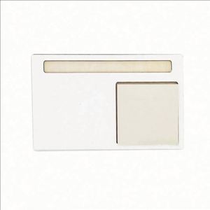 Blocs de Notas Personalizados de MDF para Sublimación AGH, Portaplumas de MDF con Bloc de Notas Adhesivas - Product Image 1