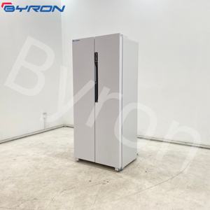 Réfrigérateur domestique à porte latérale de 380 L avec <span class=keywords><strong>distributeur</strong></span> d'<span class=keywords><strong>eau</strong></span> <span class=keywords><strong>et</strong></span> machine à glaçons, couleur blanche, technologie Inverter - Product Image 4