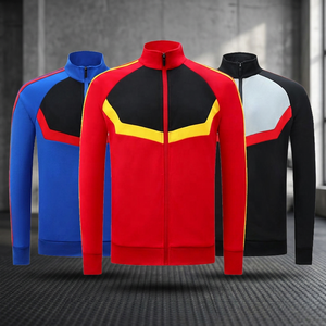 Conjuntos Deportivos Unisex de Manga Corta para Verano, Chaqueta de Fútbol Sublimada de Poliéster Impermeable - Product Image 2