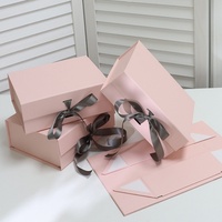 Dossiers magnétiques pliables de luxe, imperméables, avec design personnalisé, gaufrage, revêtement UV, logo personnalisé, matériaux recyclés, cosmétiques, vêtements