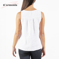 Camisa Casual Blanca de Verano, Diseño Italiano, Profesional, Cómoda, Bordada, Tejida, 100% Lino, Transpirable y Ecológica