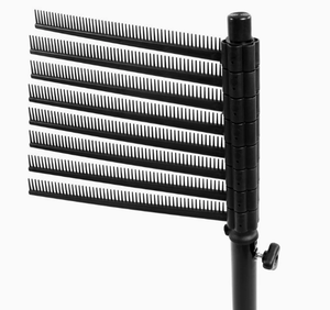 Portable hair salon <b>wig</b> support stand hair <b>braiding</b> stand rotating hair accessory storage rack - Product Image 4