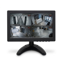 Écran LCD TFT 9 pouces 1024*600 avec connecteur VGA et entrée BNC pour la surveillance par caméra