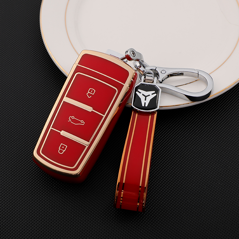 Red + Keychain