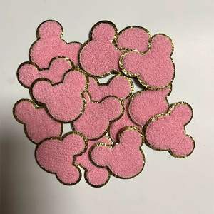 En gros <span class=keywords><strong>Mickey</strong></span> Mouse Patch Paillettes Chenille Dessin Animé Patchs thermocollants avec Paillettes Brodées Décoration pour Chapeau Offre Spéciale - Product Image 4