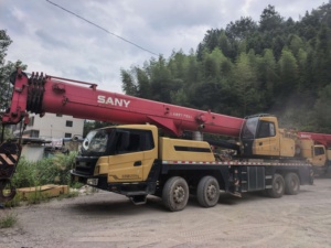 Grue sur camion SANY STC500E5 modèle 2020, capacité de levage maximale de 50 tonnes, hauteur de levage de 60 m, capacité de charge - Product Image 2