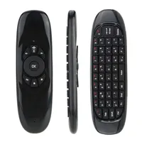 Mini Teclado Inalámbrico con Control Remoto, Retroiluminación LED, Giroscopio de Seis Ejes, 2.4G C120, para Smart TV Box, Gran Venta