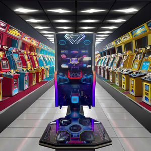 Macchina da Gioco Arcade a Gettoni Metal Mech Jazz per Bambini Dance Revolution Pump It Dance 2 Giocatori 110/220V KUBIXION - Product Image 5