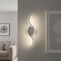 Lampe murale au design tendance pour salon, chambre à coucher, décoration intérieure, éclairage de chevet nordique simple
