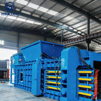 Presse à balles horizontale hydraulique pour déchets de papier en acier sans soudure à haute efficacité avec moteur à économie d'énergie pour une durée de vie prolongée