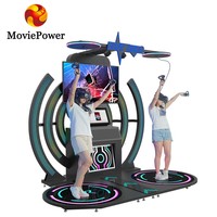Simulateur de musique de réalité virtuelle à prix d'usine amusant, équipement de simulation de mouvement, machine d'arcade de danse 9D, jeux vidéo VR pour 2 personnes