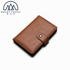 Portefeuille de voyage en cuir véritable de luxe personnalisé avec logo, haute qualité, blocage RFID, emplacements pour cartes de crédit, marque Mount Yanzhi - Product Image 3