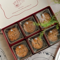 Caja de Envío Personalizada con Inserto, Impresión Offset, Empaque para Postres de Panadería, para Regalo de Pastel Lunar, Materiales Reciclados, Sushi