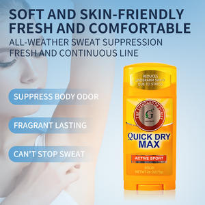 Déodorant Solide Hydratant et Parfumé aux Herbes pour les Aisselles, Réduit la <span class=keywords><strong>Transpiration</strong></span>, pour Femmes - Product Image 3