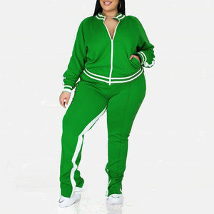 Chándal con Capucha Estampado Ecológico de Talla Grande para Mujer, Manga Larga, Chándales 2026 para Mujer, Chándal con Capucha Lisa - Product Image 3