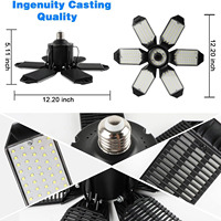Lampu Langit-Langit Sensor PIR Industri Terbaik Pabrik, Lampu Detailing Portabel, Lampu High Bay LED untuk Mobil
