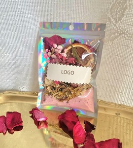 Sel de bain naturel en marque propre pour adultes, parfum verbenane et senteur florale - Product Image 4